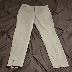 Classic Women Olive Green Chino Pants